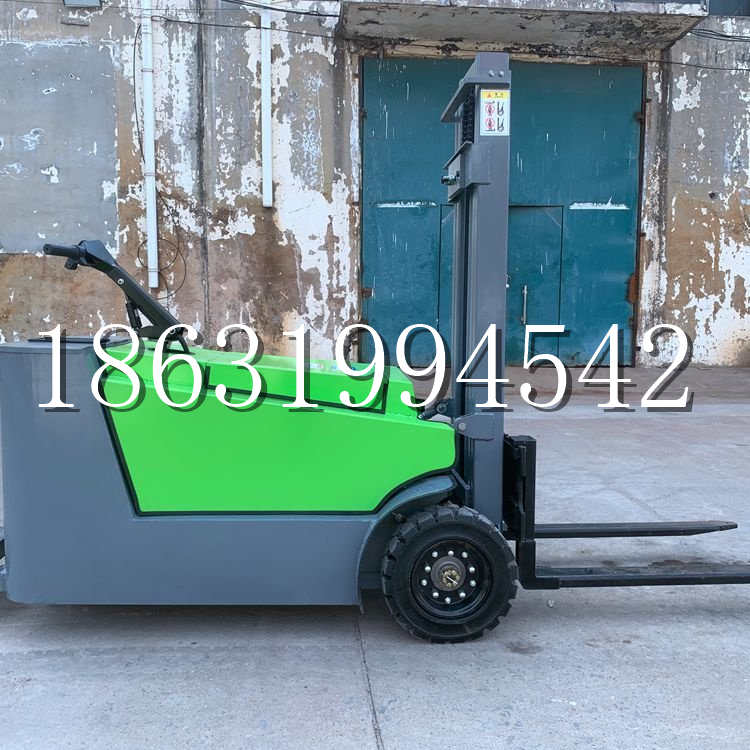 拜泉县小型电动叉车1吨2吨步行站驾式电瓶堆高充电装卸车液压升降车铲车